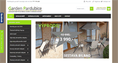 Desktop Screenshot of gardenpardubice.cz