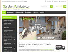 Tablet Screenshot of gardenpardubice.cz